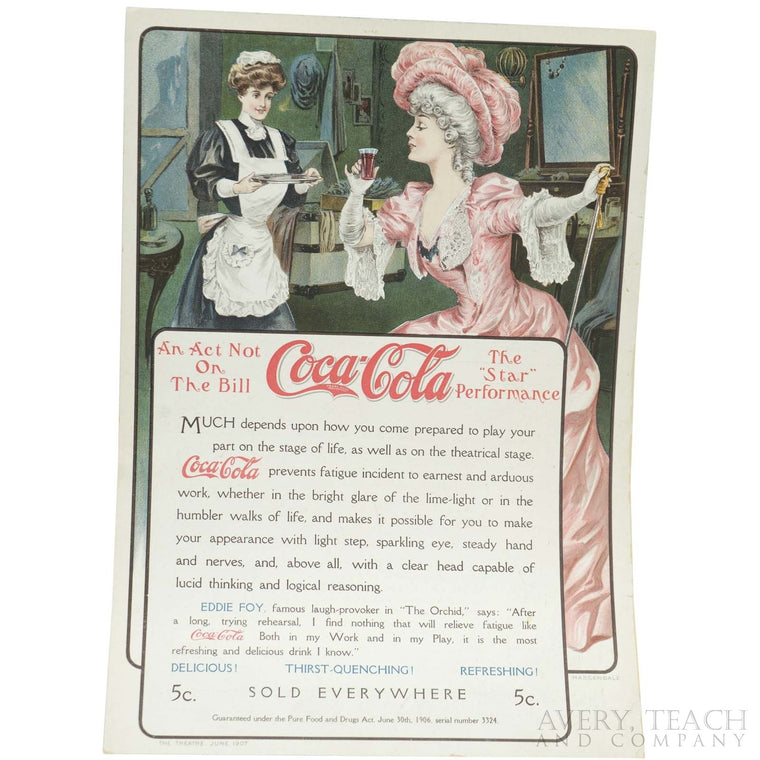 Antique Coca Cola Magazine Advertisement