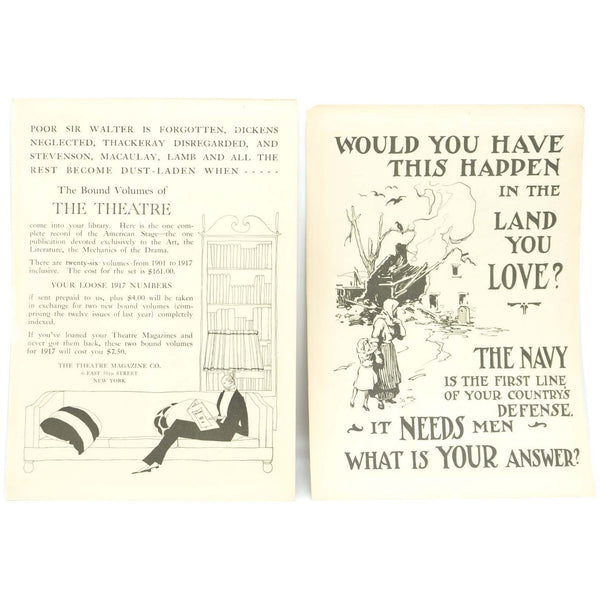 Pair of Antique Lithograph Advertisements - Avery, Teach and Co.