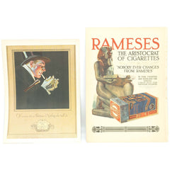 Pair of Antique Advertising Cover Lithographs - Avery, Teach and Co.