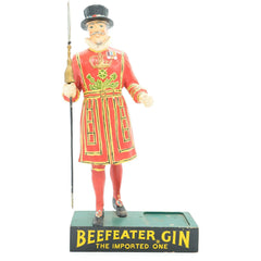 Vintage Beefeater Gin Advertising Display Figure 