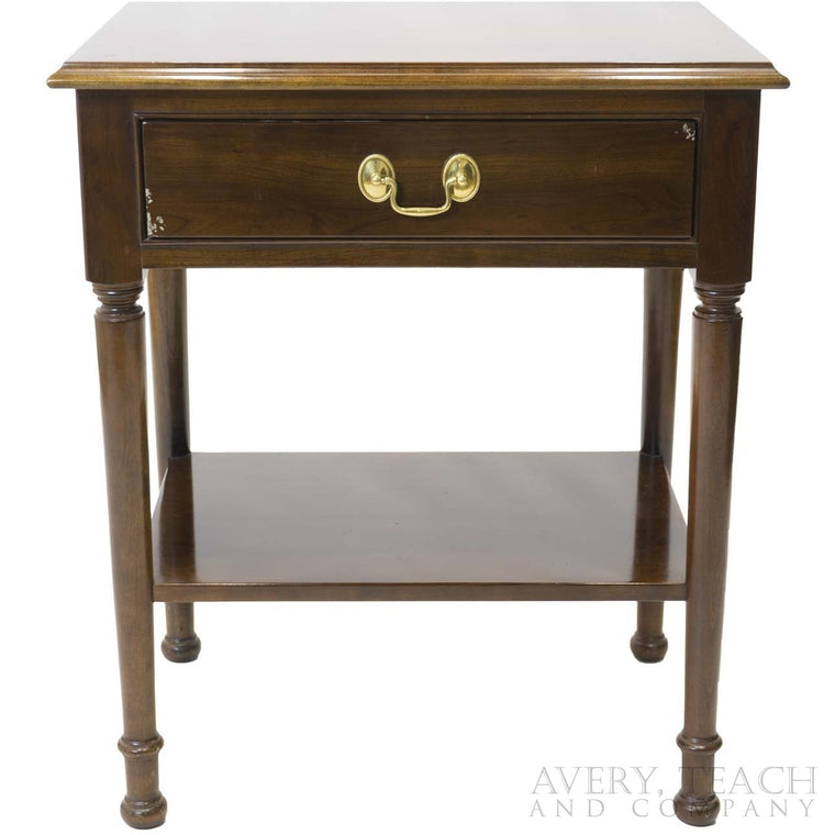 Leopold Stickley Original One-Drawer Side Table