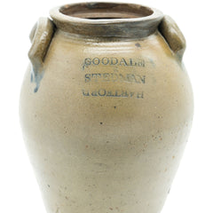 Goodale & Stedman Antique Stoneware Crock Jug - Avery, Teach and Co.