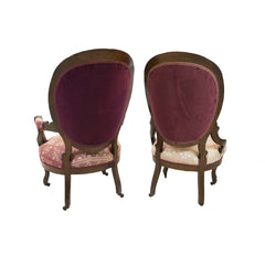 Victorian Parlor Chairs - Avery, Teach and Co.