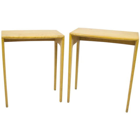 Original Set of 2 Nesting Tables M 312 G by Heywood Wakefield finishing ...