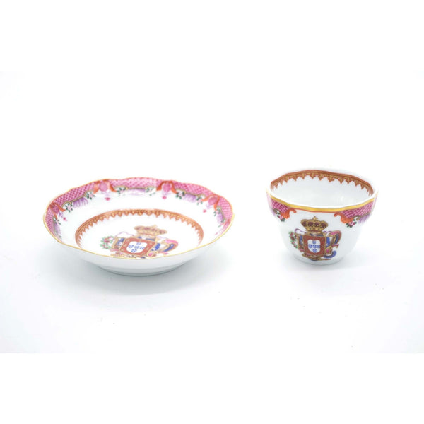 Armorial Cups and Saucers by NG - Avery, Teach and Co.