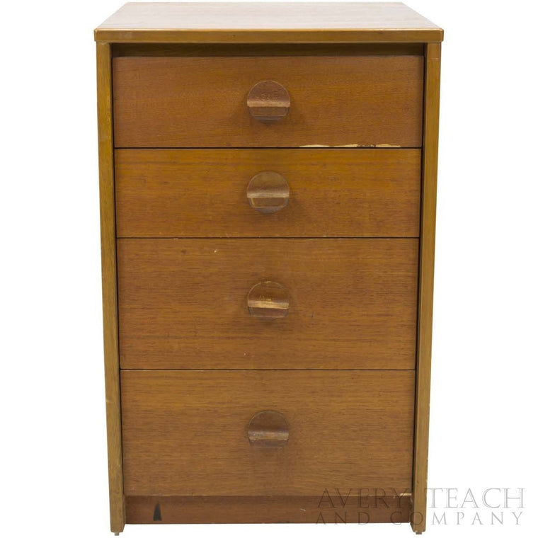 Mid-Century Stag Furniture Bedside Drawers