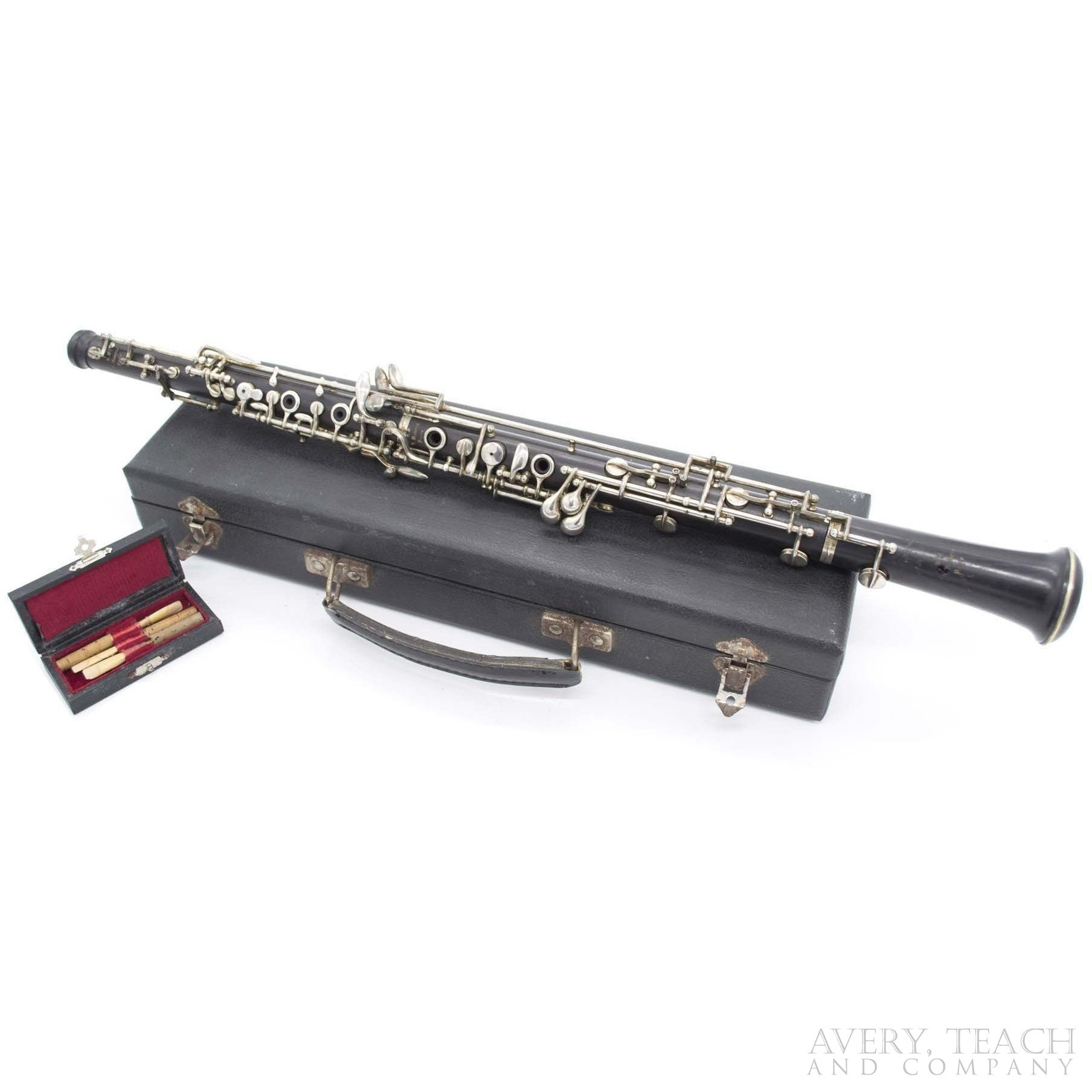Vintage R. Malerne French Oboe - Avery, Teach and Co.