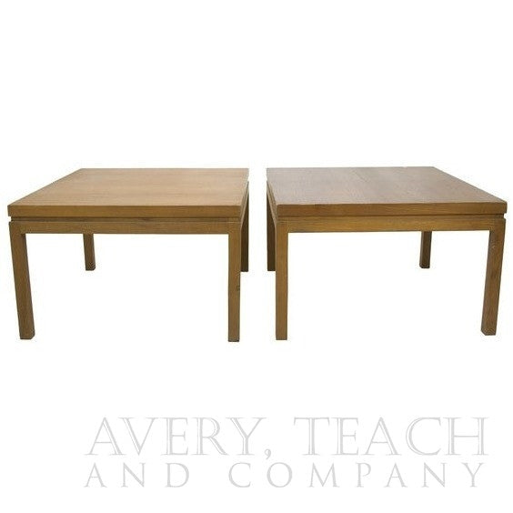 Pair of 1960's Mid-Century Square Coffee Tables - Avery, Teach and Co.