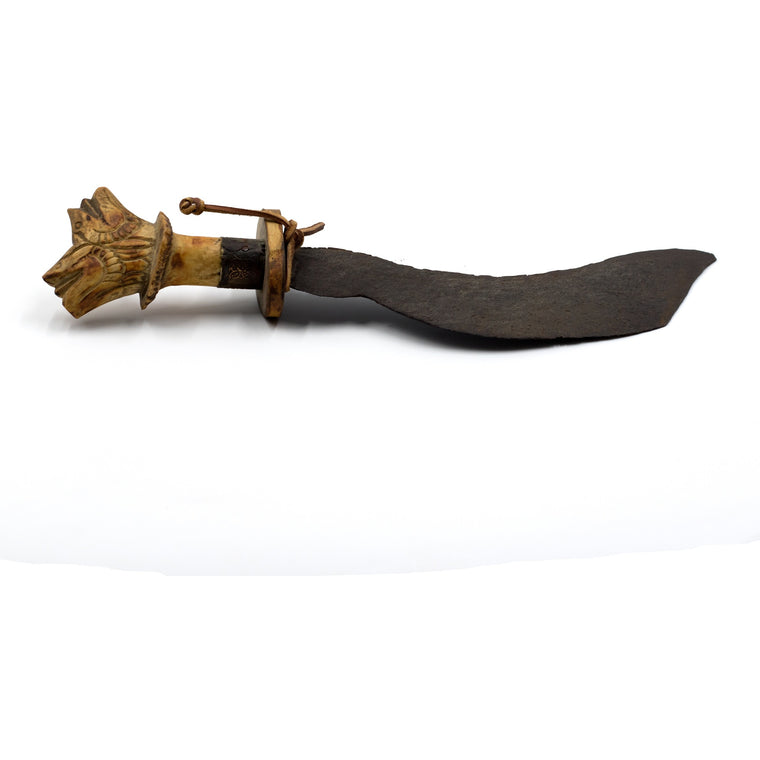 Sri Lankan (?) Staghorn-Handled Knife