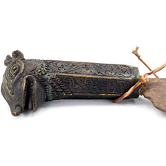 South Asian-Style Knife with Animal-Head Handle