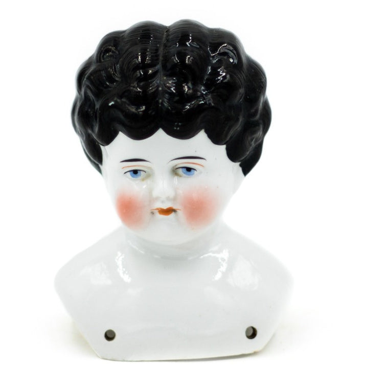 19th Century German China Doll Head