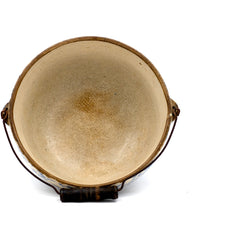 Spongeware Bowl with Handle
