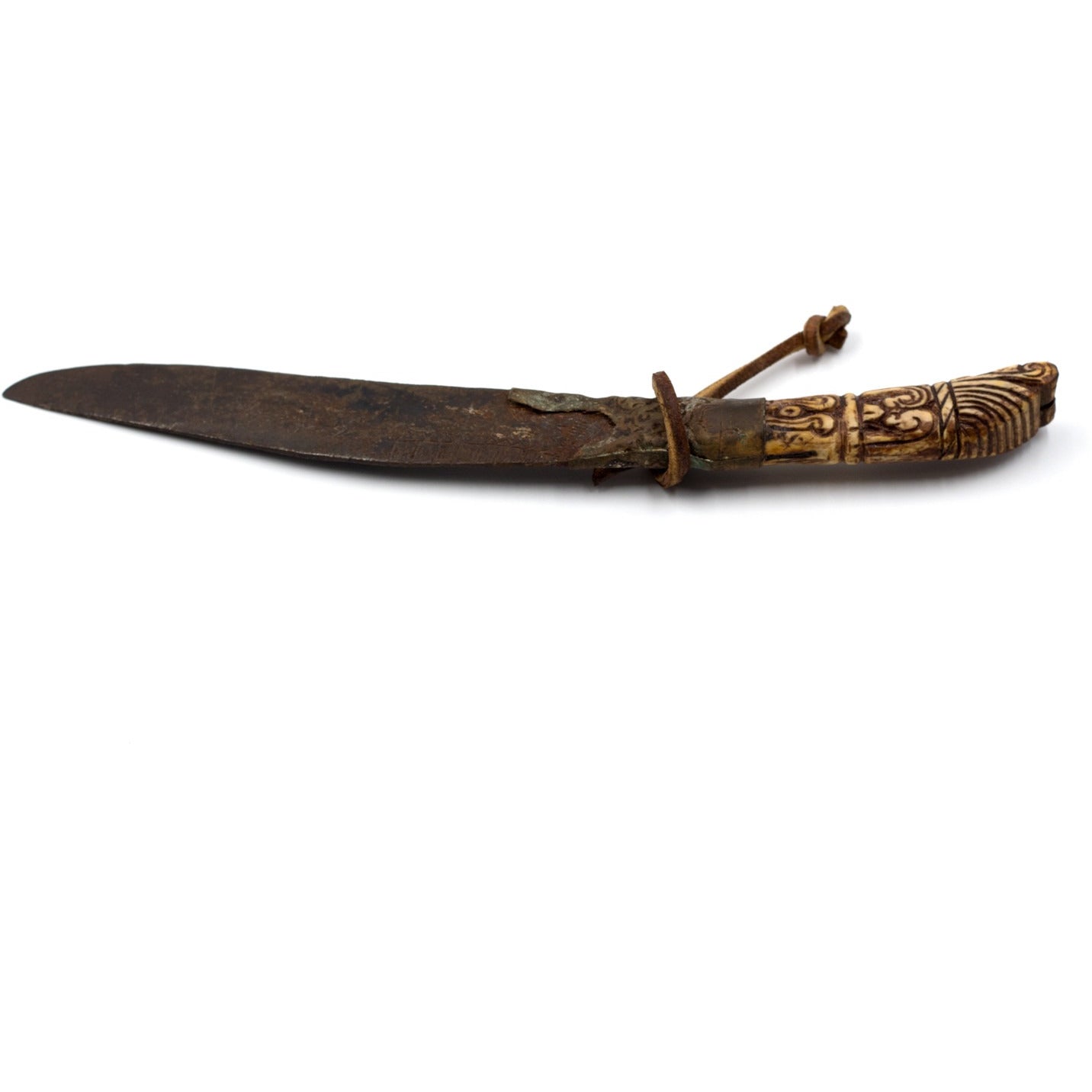 Sri Lankan Ivory or Boned-Handled Knife