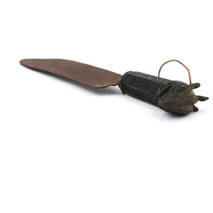 South Asian-Style Knife with Animal-Head Handle