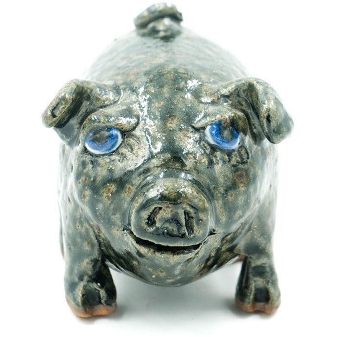 Modern Pig Glazed Sewer Tile Sculpture - Avery, Teach and Co.