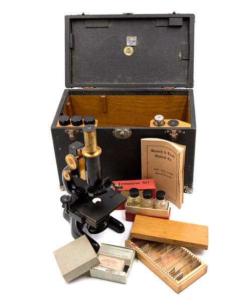 Laboratory Equipment - Bausch & Lomb Antique Microscope